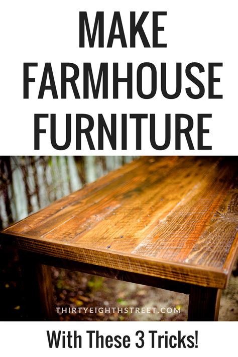 How To Get The Rustic Furniture Look For Cheap Farmhouse Furniture