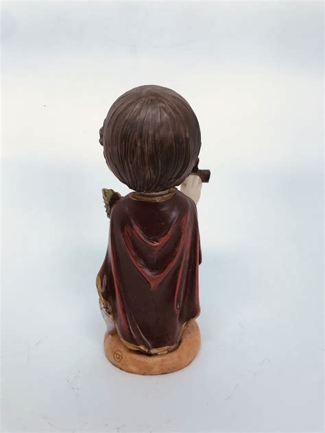 Boneco de pano santo expedito no elo7 | sheila castro ateliê (29a8d4). Imagem Resina Santo Expedito