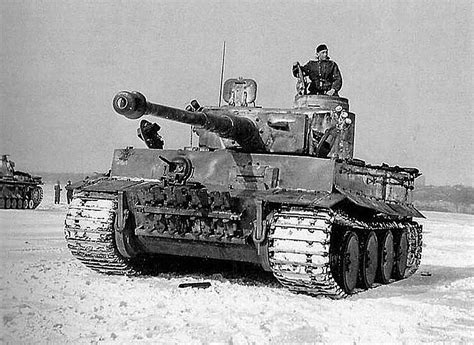 German Tank “tiger I Ausf H1 Of Hauptmann Lange
