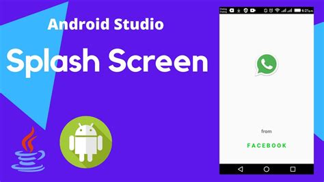 Create A Whatsapp Splash Screen Splash Screen In Android Android