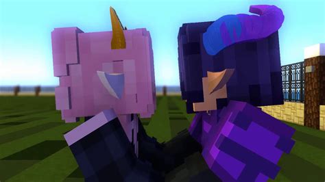 First Kiss Minecraft Animation Youtube