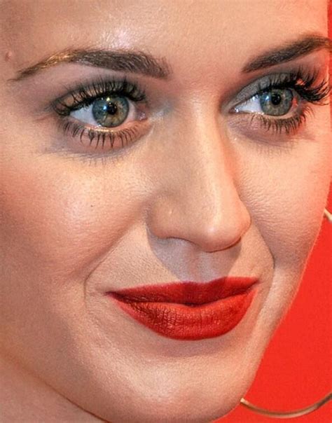 Katy Perry Makeup Close Up