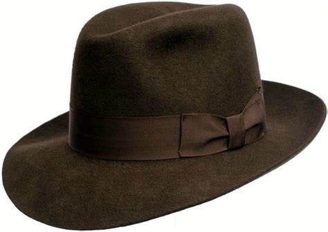 Fedora Hat Mensunisex Made To Last 100 Wool Indiana Jones Style