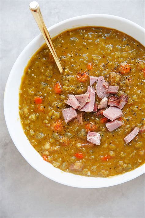 Split Pea Soup With Ham Bone Peanut Butter Recipe