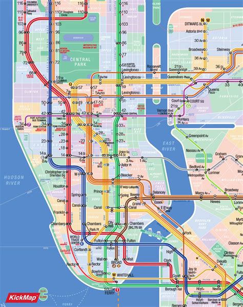 Q Line Subway Map