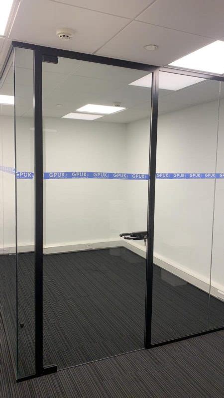 double glazed office in london gpuk glass partitioning uk