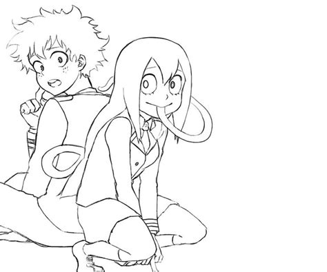 Coloriage My hero Academia à imprimer Coloring pages Printable coloring pages Cool coloring