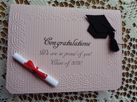 Graduation Card Congratulations High School Grammar School Etsy