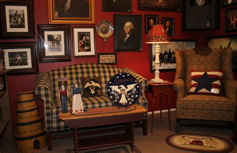 In my early 20's i was in love with primitive colonial decor. Early American Living Room Furniture - Modern House