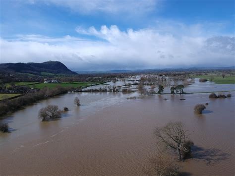 Shropshire Flooding Captured In Pictures As River Severn Levels Begin