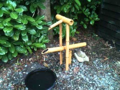 Pigeons like it too so i thought a shishi odoshi (japanese for scaredeer) could be a great solution to keep them away. Shishi Odoshi - Japanese Deer Scarer - YouTube