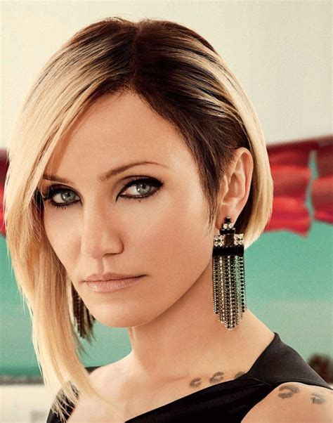 Homebob hairstylescameron diaz bob hairstyle. Cameron Diaz - The Counselor | Hair | Pinterest | Cameron ...