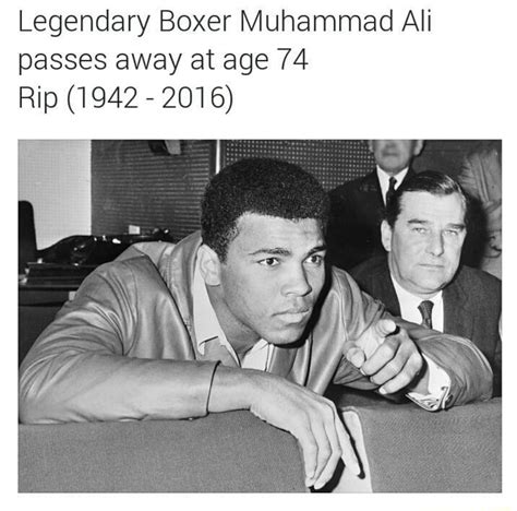 Legendary Boxer Muhammad Ali Passes Away At Age 74 Rip 1942 2016