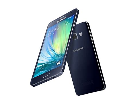 Samsung Galaxy A3 2015 4g 8 Mp 45 Qhd Display Midnight Black