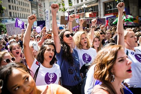 Swiss Women Go On Strike Burn Bras In Protest Against The Gender Pay Gap And Sexism Abc News