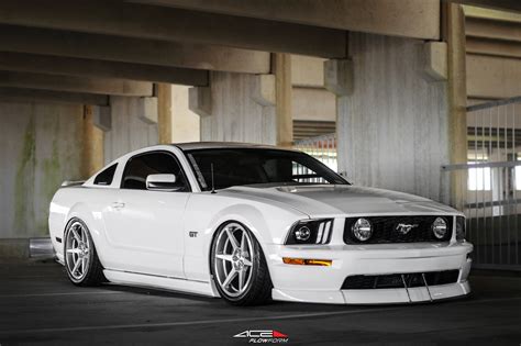 Air Lifted Mustang Gt With Stylish Ground Effects — Gallery Free