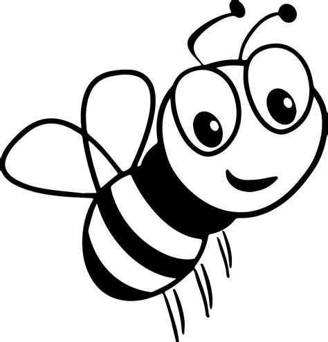 Bee Colouring Page Bee Coloring Pages Summer Coloring Pages Bee My