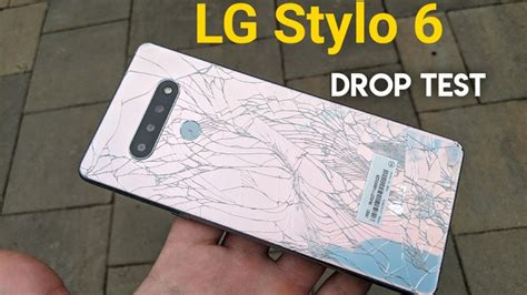 LG Stylo 6 Drop test 