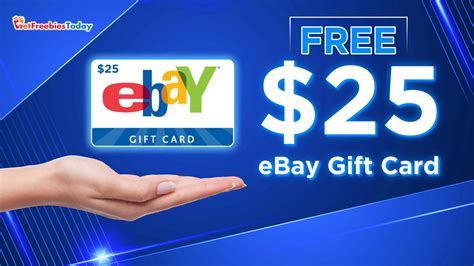 Free Ebay Gift Card Getfreebiestoday Com