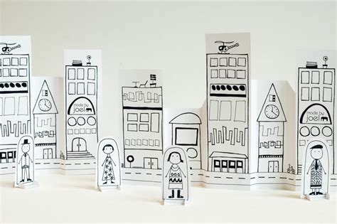 Make Your Own Paper City Gadgetsin