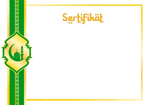 Islamic Certificates Png Vector Psd And Clipart With Transparent Sexiz Pix
