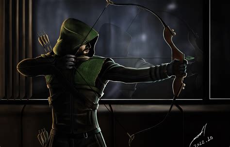 Wallpaper Art Green Arrow Arrow Stephen Amell Emerald Archer Images