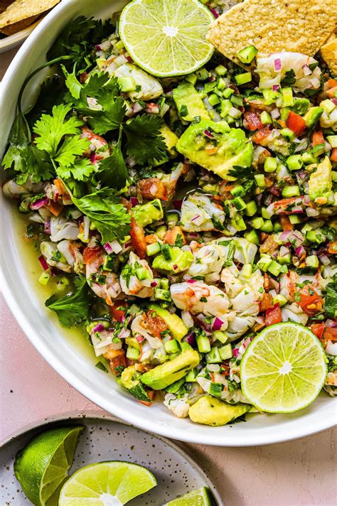 Spicy Shrimp Ceviche Recipe So Much Food