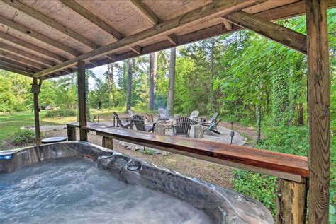 Unique Places To Stay In Hot Springs Arkansas Hot Tubs Cabins More