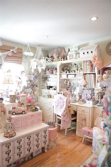 A shabby chic craft room. 2005 best images about My Shabby Chic Craft Room on ...