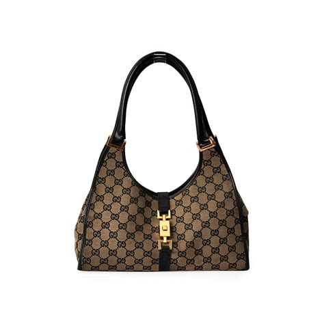 Gucci Gg Jackie O Shoulder Bag Black Luxity