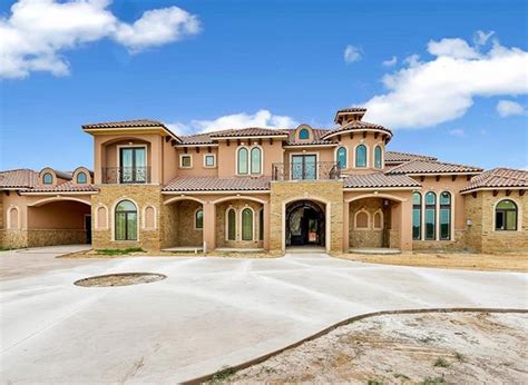 295 Million Mediterranean Stone And Stucco Mansion In Southlake Tx