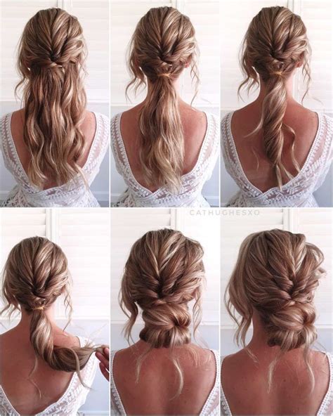 Simple And Pretty Diy Updo Hairstyle Tutorials For Wedding Guest