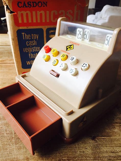 Vintage Toy Cash Register Till Vintage By Holychicvintage