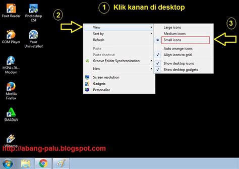 More images for cara mengembalikan file yang menjadi shortcut di laptop » Cara Mengecilkan Shortcut Di Windows 7 Tanpa Software ...