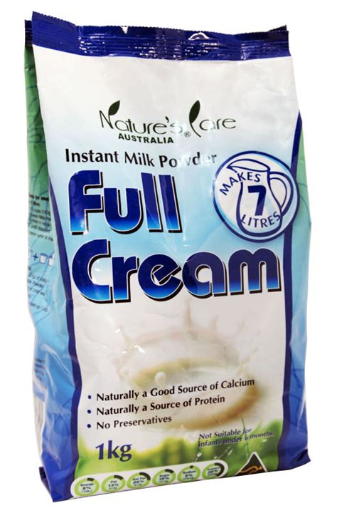 Australian Instant Full Cream Milk Powder 1kgaustralia Natures Care