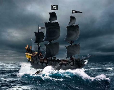 Black Pearl Pirates Of Caribbean 630x499 Download Hd Wallpaper