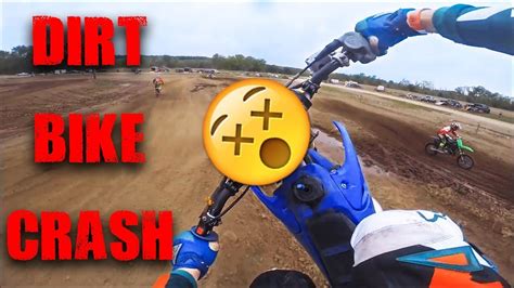 Kid Crashes On Dirt Bike Jump Youtube