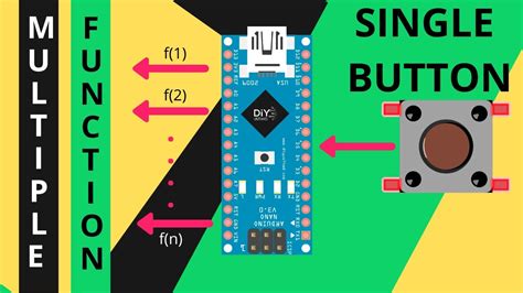 Single Switch Multiple Function Arduino Demo Youtube