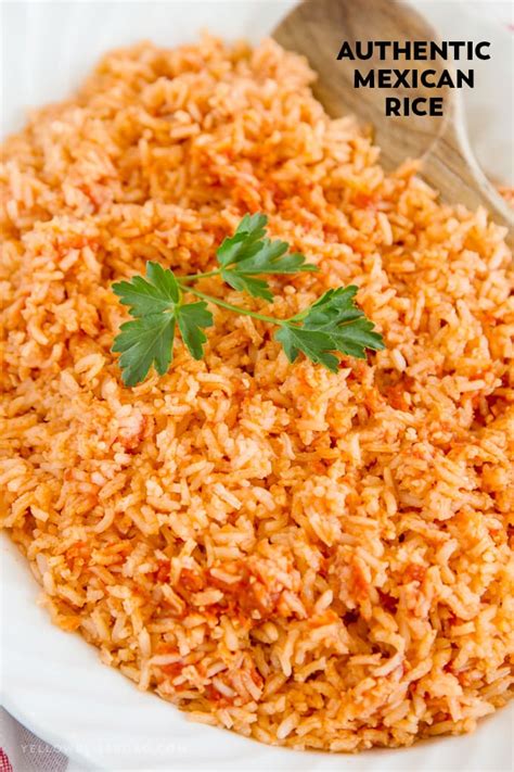 The Best Authentic Mexican Rice Recipe Mexican Side Dish