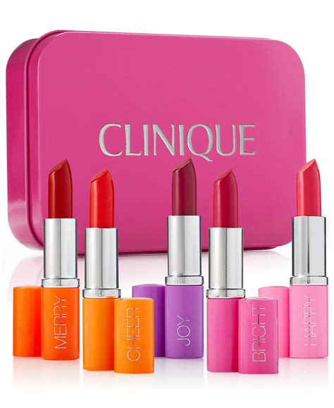 Buy Clinique 5 Pc Pick Your Party Lipstick Set Online At Low Prices In