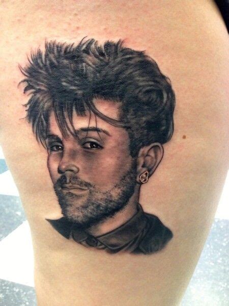 My davey havok portrait tattoo. | Portrait, Portrait tattoo, Tattoos