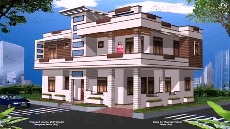 Corner House Elevation Designs Youtube