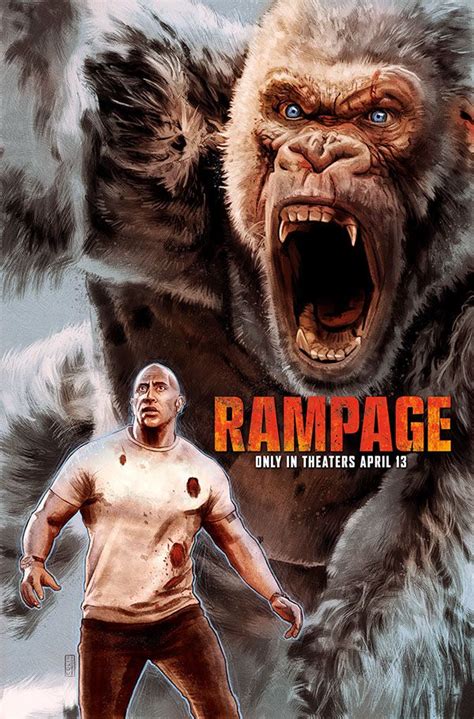 You might also like this movies. Rampage alternative movie poster on Behance | Alternative ...