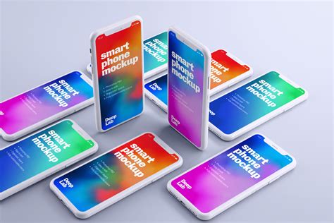 Iphone 11 pro mockup featuring a woman having a cocktail. iPhone 11 Pro Clay Mockup Set in Device Mockups on Yellow ...