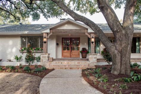 Fixer Upper Midcentury Asian Ranch Goes French Country Fixer Upper