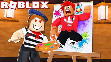 Help Me Escape The Spooky Art Store Obby Roblox Youtube