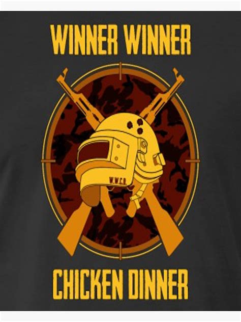 Winner Winner Chicken Dinner Poster For Sale By Pablovk92 Redbubble