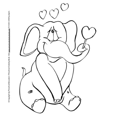 Just warm up the printer, break out those pinks, reds, and purples (and. www.preschoolcoloringbook.com / Valentine's Day Coloring Page