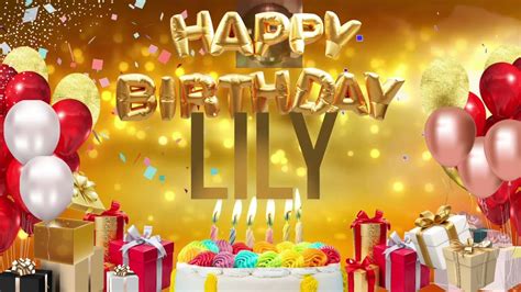 Lily Happy Birthday Lily Youtube
