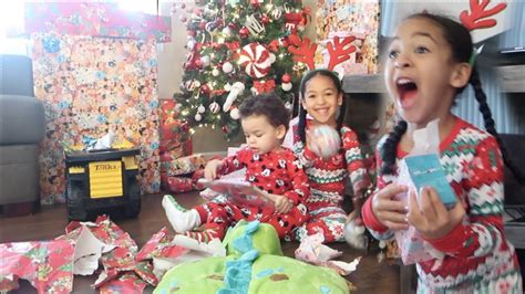 Christmas Morning Opening Presents!!!! 2018  YouTube